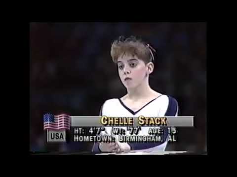 Chelle Stack 🇺🇸 VT TC 9.675 1988 Olympic Games 