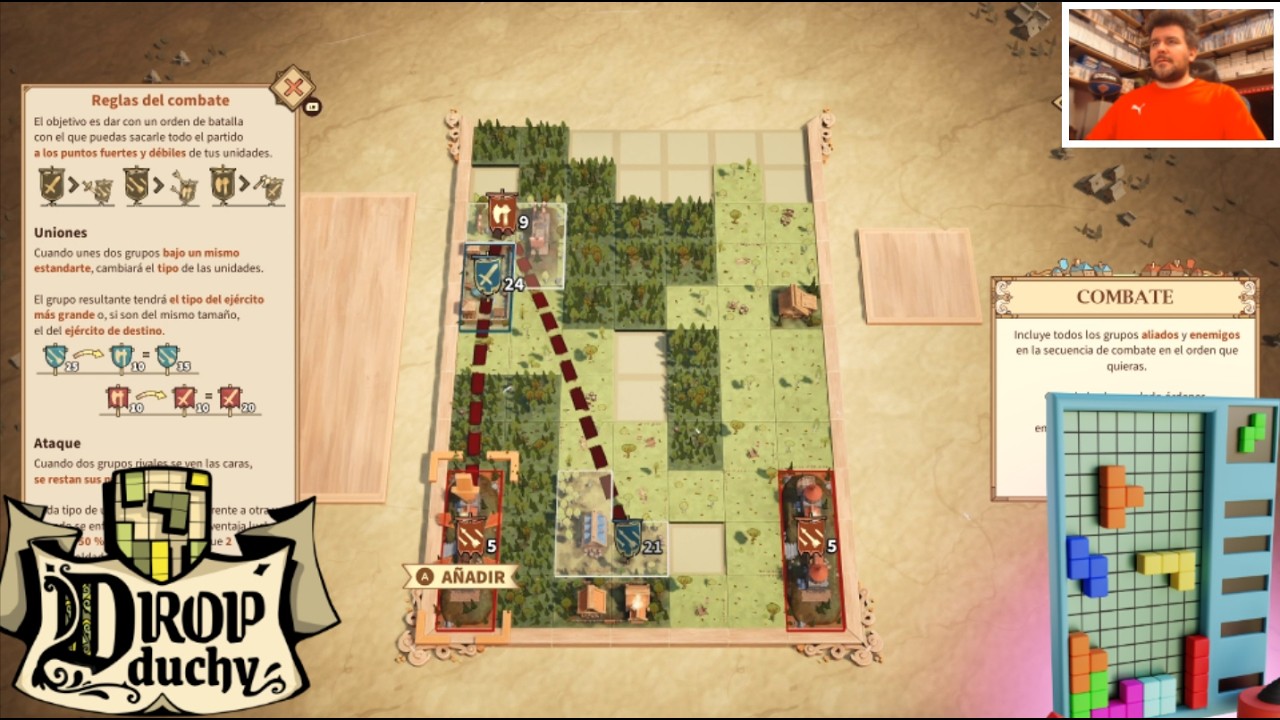 DROP DUCHY, una idea brillante de TETRIS + CARTAS 🧩 Gameplay en Español (PC/PS5/Switch/XBOX)