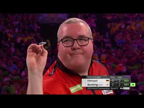 AN INCREDIBLE SET! | Bunting v Hempel | Set 1 | 2023/24 World Darts Championship