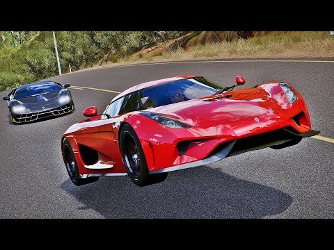 VOANDO BAIXO EM GOLIAS COM UM KOENIGSEGG REGERA DE 1800CV - FORZA HORIZON 3 GOPRO - ZOIOOGAMER