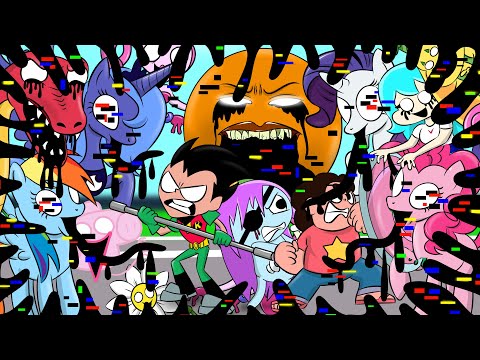 FNF “SLICED” PARTS 1-12 COMPLETE COLLECTION | Friday Night Funkin' Animation