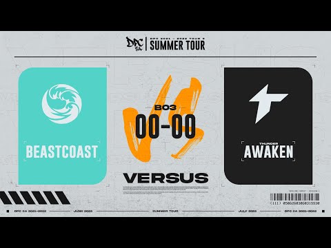 Beastcoast vs Thunder Awaken | Game 1 | SA DPC Division 1 | Gareth & Winter