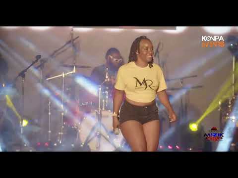 Modeline Raymond Live Performance at  Festival Mizik Kreyol de Montreal 2024