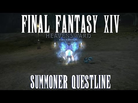 Final Fantasy XIV - Summoner Level 58 - Job Quest 11 - I Could Have Tranced All Night