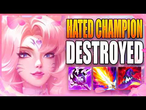 HOW I DESTROYED LEAGUES MOST HATED CHAMP WITH AHRI