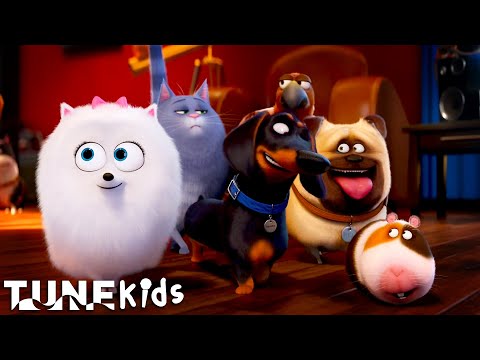 The Pets Have A House-Party (Good Day Scene) | The Secret Life Of Pets (2016) | TUNE: Kids
