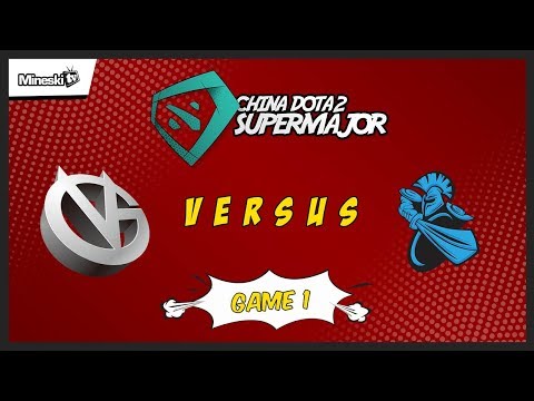 Vici Gaming vs Newbee | Bo3 | China Dota 2 Supermajor | Lower Bracket | Game 1