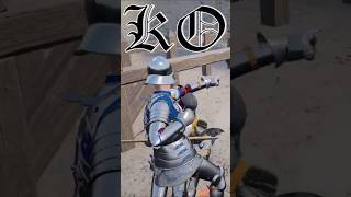 Unarmed Knockout In Full Armor | Half Sword