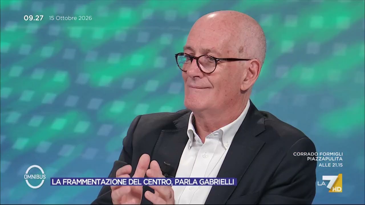 La frammentazione del centro, parla Franco Gabrielli