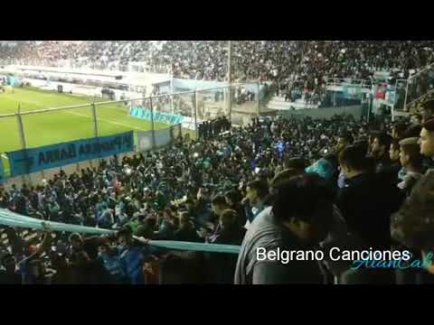 "Hinchada de BELGRANO vs barracas central" Barra: Los Piratas Celestes de Alberdi • Club: Belgrano