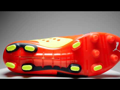 Puma EvoPower 1 Review - Fluro Peach with Ombre Blue