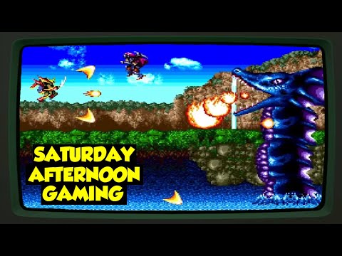 Lords of Thunder (TurboGrafx-16/PC-Engine) - Hard Core Rock and Mechs! - Saturday Afternoon Gaming