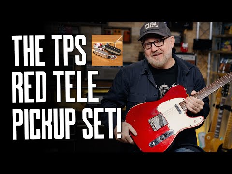 The TPS Red Telecaster Pickup Set By Monty's Guitars! [Short Launch Video]