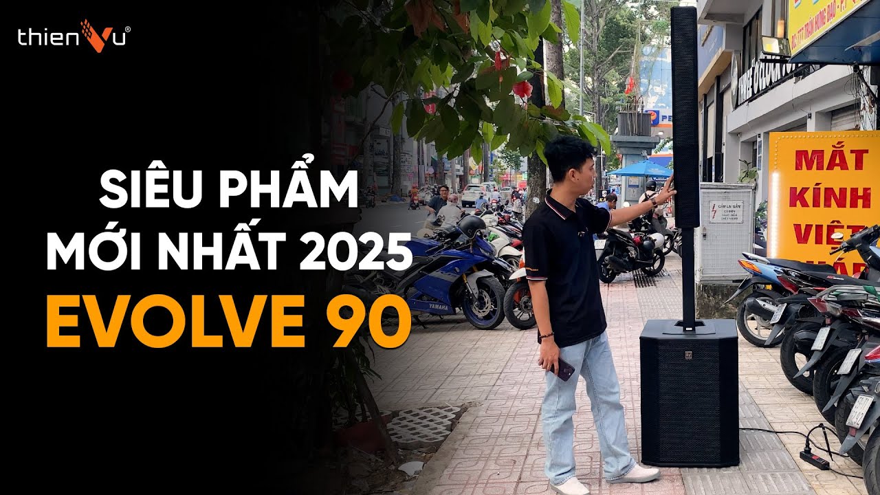 video Dàn Karaoke Ngoài Trời Electrovoice Evolve 90 TVA812025 0