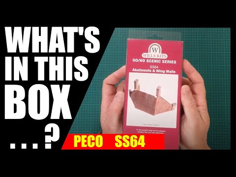 696 - Wills Kits SS64 Abutments and Wing Walls OO/HO gauge
