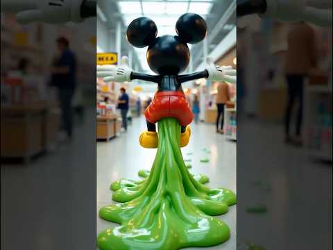 🛋️Mickey Mouse and Goofy at IKEA