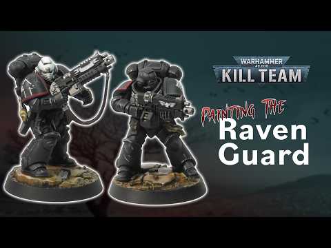 I Swear it's Not a Phase! Painting the Raven Guard Space Marines