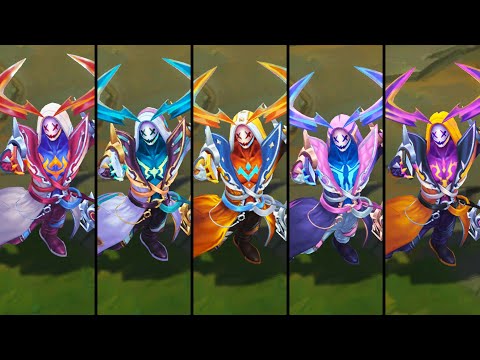 All Heartsteel Kayn Chromas (League of Legends)