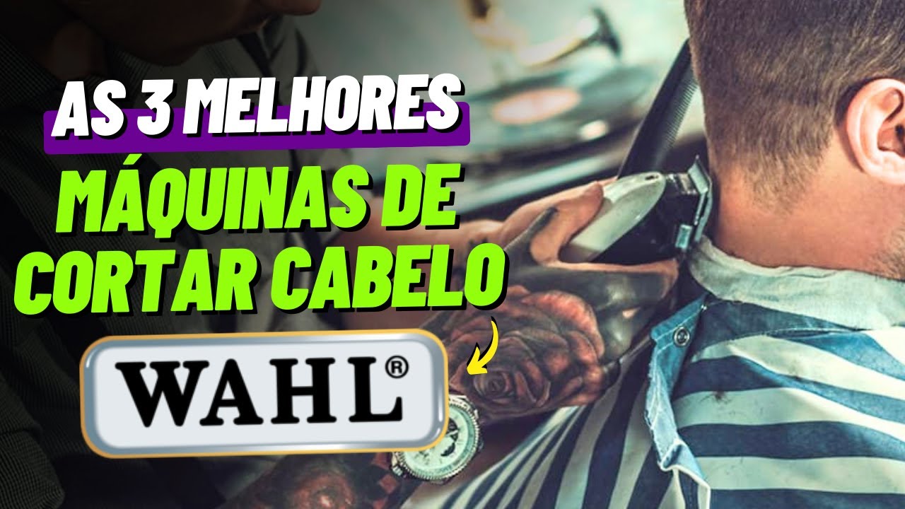 Assistir no YouTube: Qual a melhor máquina da Wahl? As 3 melhores máquinas de cortar cabelo Wahl - Eu Indico!
