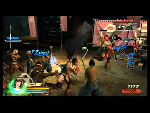 Sengoku Basara: Samurai Heroes 3 -Tsuruhime - Walkthrough -Part 26 -Nintendo -Frezhor (Wii/Wii U) HD