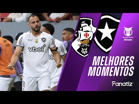 Vasco da Gama 0 x 2 Botafogo I Melhores momentos I Brasileirão 2025