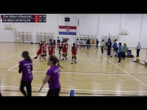 1.4.2022., PH MALA ODBOJKA, OSMINA FINALA,  ŽOK FERIVI VIŠNJEVAC – OK BRDA SPORT2LIFE