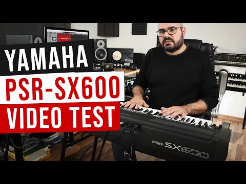 Yamaha PSR-SX600 Workstation Video Test