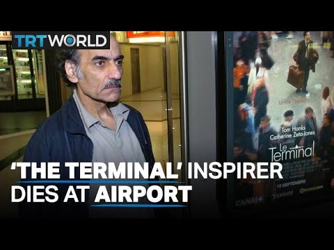 Iranian man who inspired film The Terminal dies in Paris airport