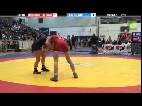 53 KG SF - Katherine Fulp-Allen (NYAC) vs. Haley Augello (NYAC)
