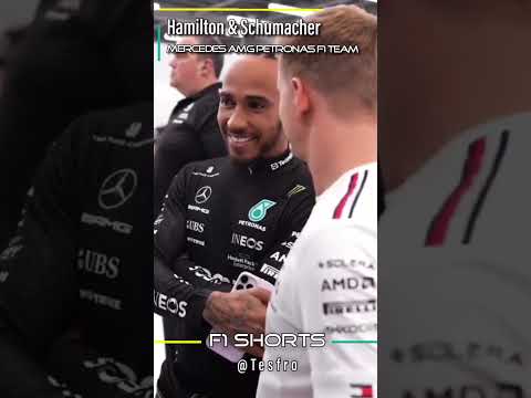 Lewis Hamilton & Mick Schumacher 😎