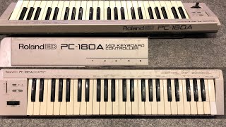 Video thumbnail for Roland ED PC-180 A Midi keyboard controller ( Wilson’s music instruments 03371476660 ) by Wilsons Musical Instruments