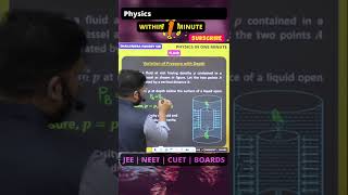 VARIATION OF PRESSURE WITH DEPTH | PHYSICS CLASS 11