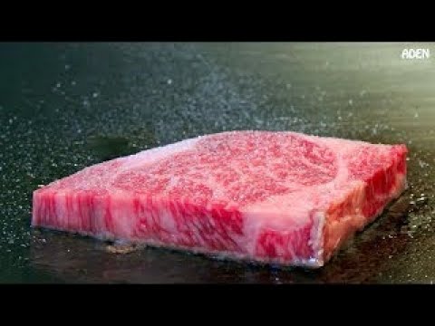 Rare Kobe Beef in Tokyo Japanese Food Teppanyaki
