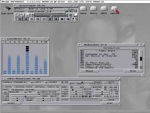 14bit noteplayer. 10 channels. Real Amiga Paula