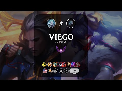 Viego Jungle vs Kindred - NA Master Patch 13.5