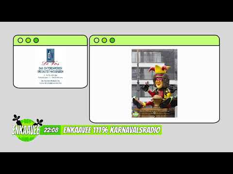 Enkaavee Live - woensdag 07/01/2026 Karnaval goldies!