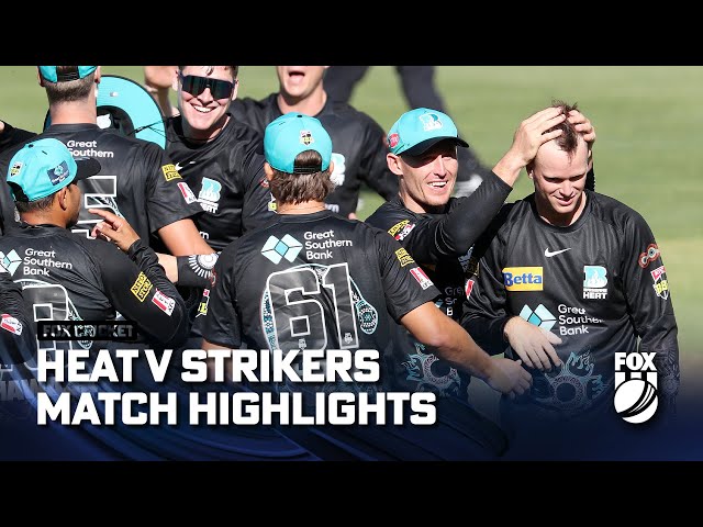 Adelaide Strikers vs Brisbane Heat – Match Highlights | 13/01/2023 | Fox Cricket