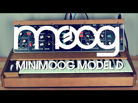Moog Minimoog Model D: Artist Impressions