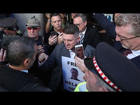 Protests erupt as former EDL leader Tommy Robinson appears for fresh contempt of court case