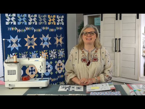 Behind the Seams:  Join Kimberly for a live tutorial of Sewcialites Block 27 and more!