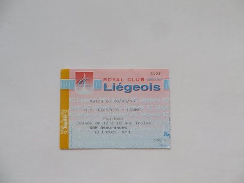 J34. RC Liégeois - SK Lommel (20/05/1995)