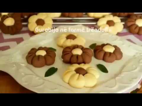 Gurabija në formë trëndafili një recetë  e shpejtë
