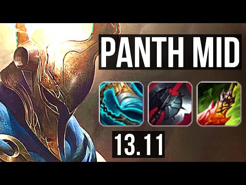 PANTHEON vs IRELIA (MID) | 14/0/7, 69% winrate, Legendary | KR Diamond | 13.11