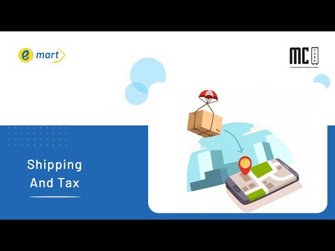 Shipping and Tax | emart - Laravel Multi-Vendor Ecommerce Advanced CMS