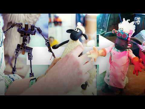 What Shaun The Sheep Is Actually Made Of! Behind the Scenes on The Beast of Mossy Bottom