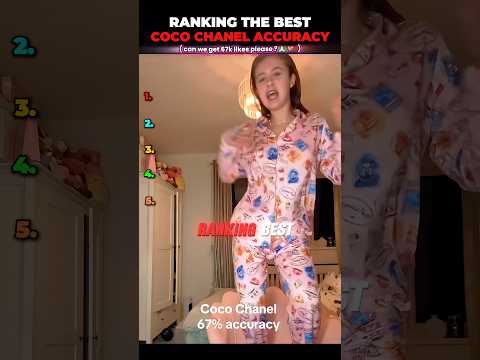 Ranking Coco Chanel dance trend (part-6)  #dance #trend #tyla #chanel #cocochanel
