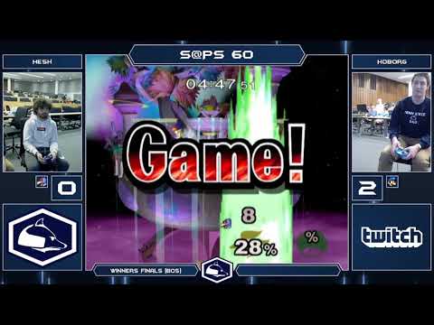 S@PS 60 Melee Singles - Hesh (Falco) vs Hoborg (Luigi) - Winners Finals