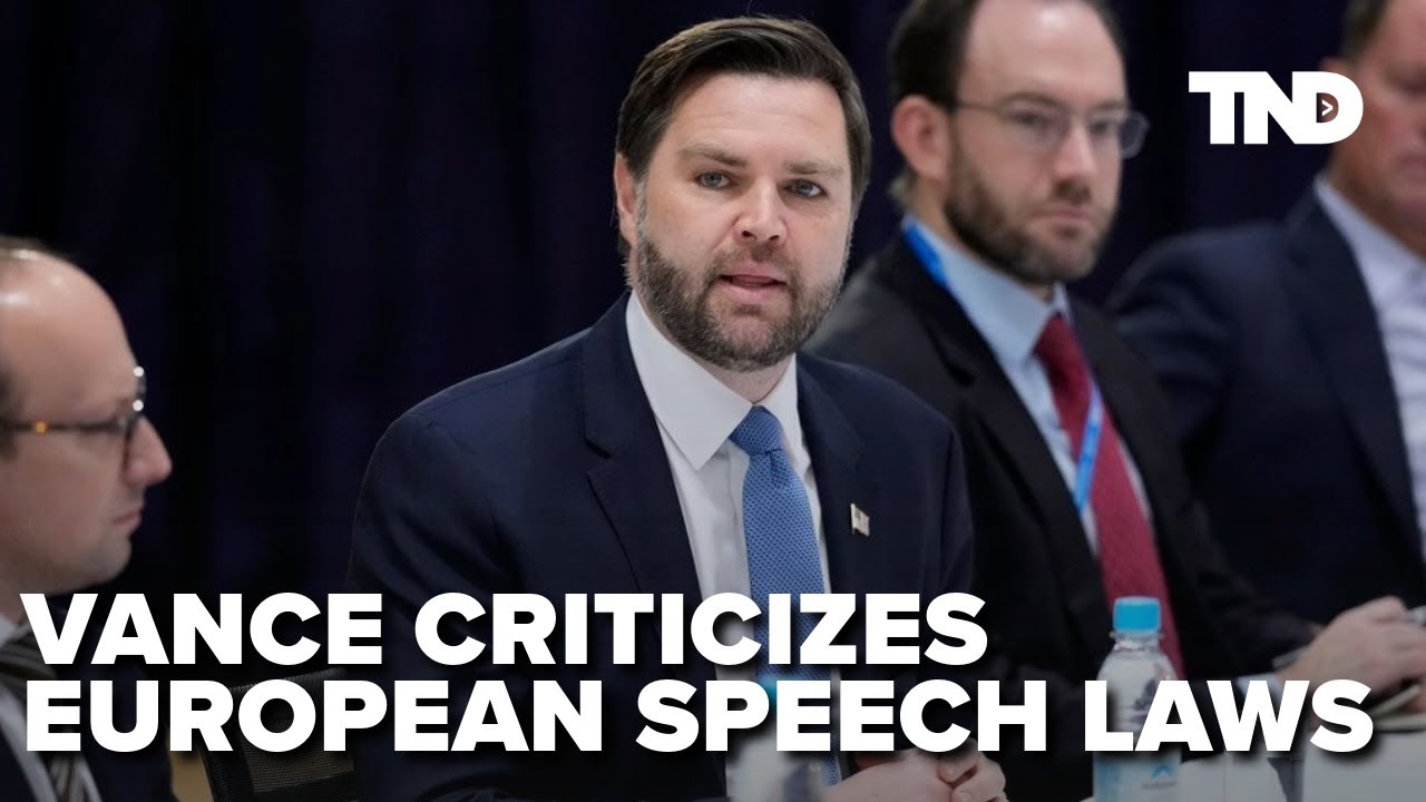 Vance speaks on free speech at Munich Security Conference