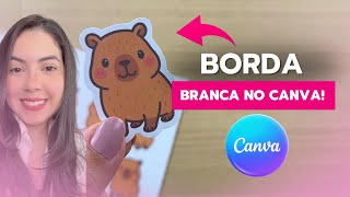 How to add bleed (white border) in Canva!