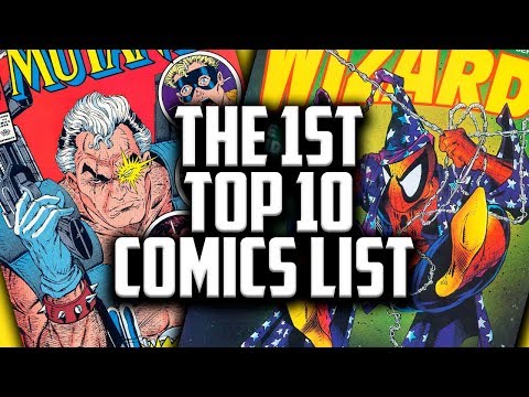 Bringing Wizard Magazine Back - The 1st Top 10 HOT COMICS LIST